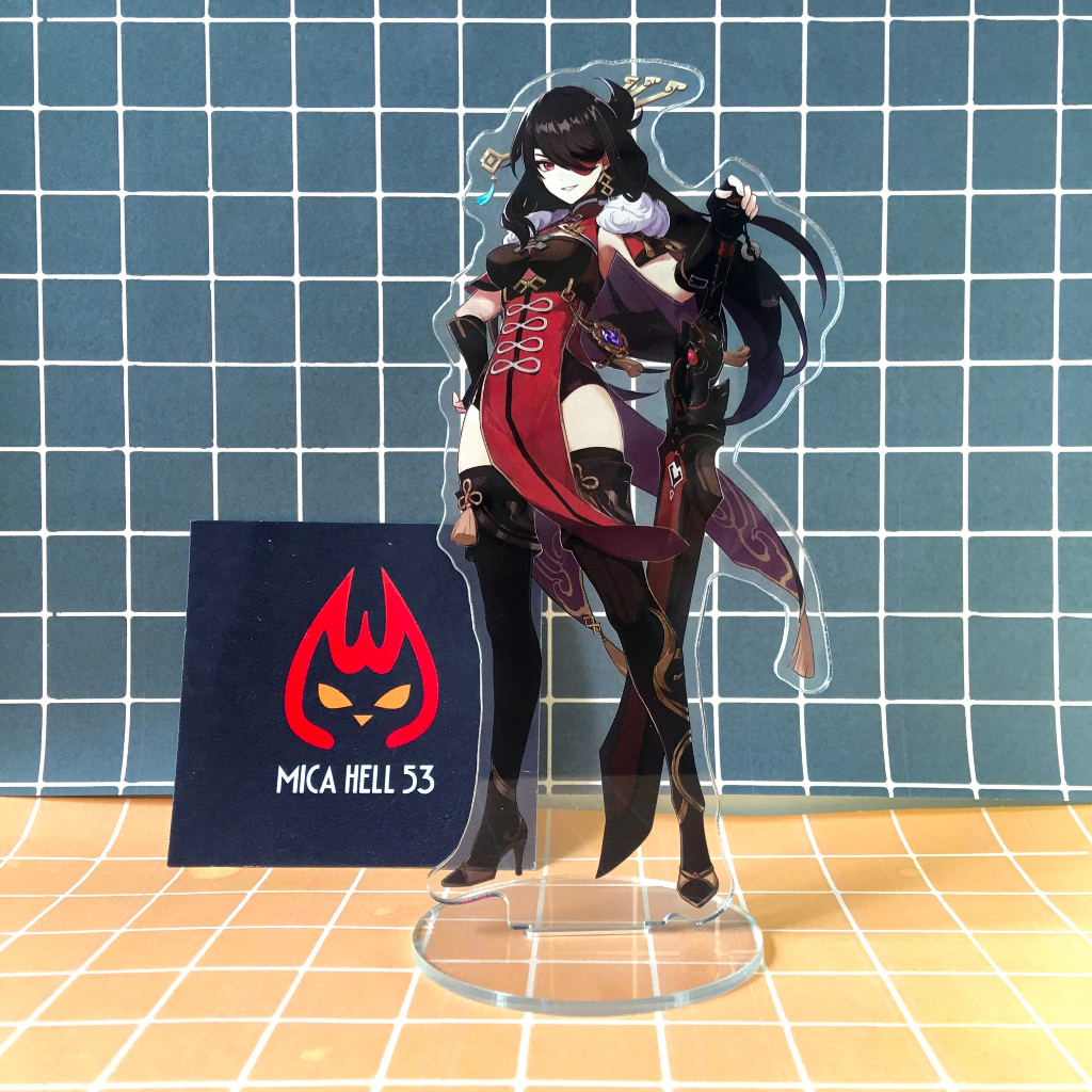 Standee Mica 15cm Genshin Impact Standee Acrylic Anime Manga Game Genshin Impact SD9