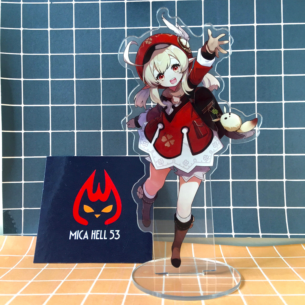 Standee Mica 15cm Genshin Impact Standee Acrylic Anime Manga Game Genshin Impact SD9