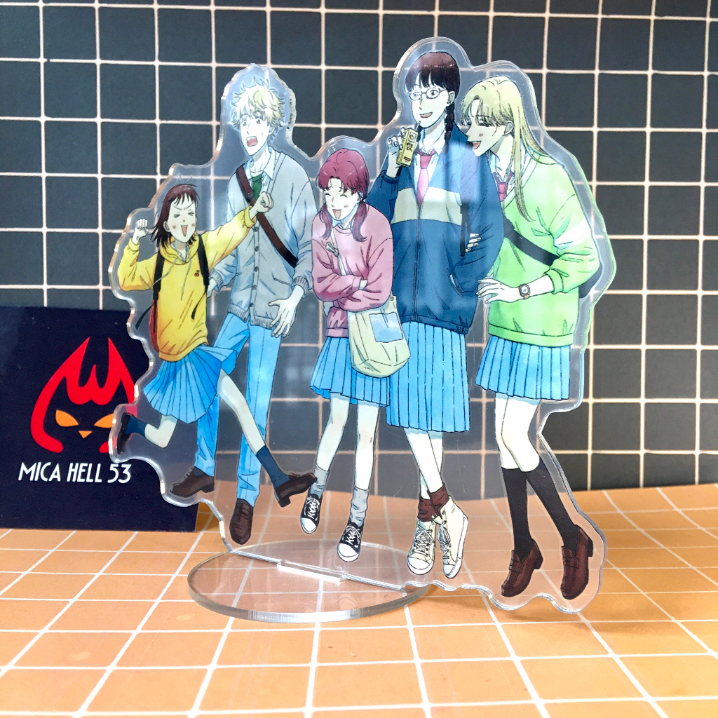 Standee mica 15cm Tượng Mica Anime Skip And Loafer Acrylic Anime Manga Skip To Loafer Cute SD12