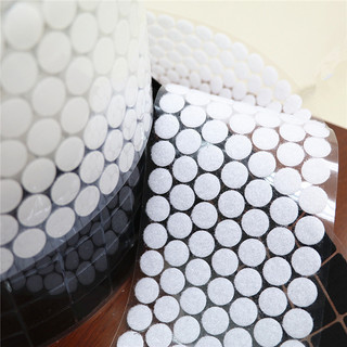 100 cặp nhám gai tròn trắng 1.5cm
