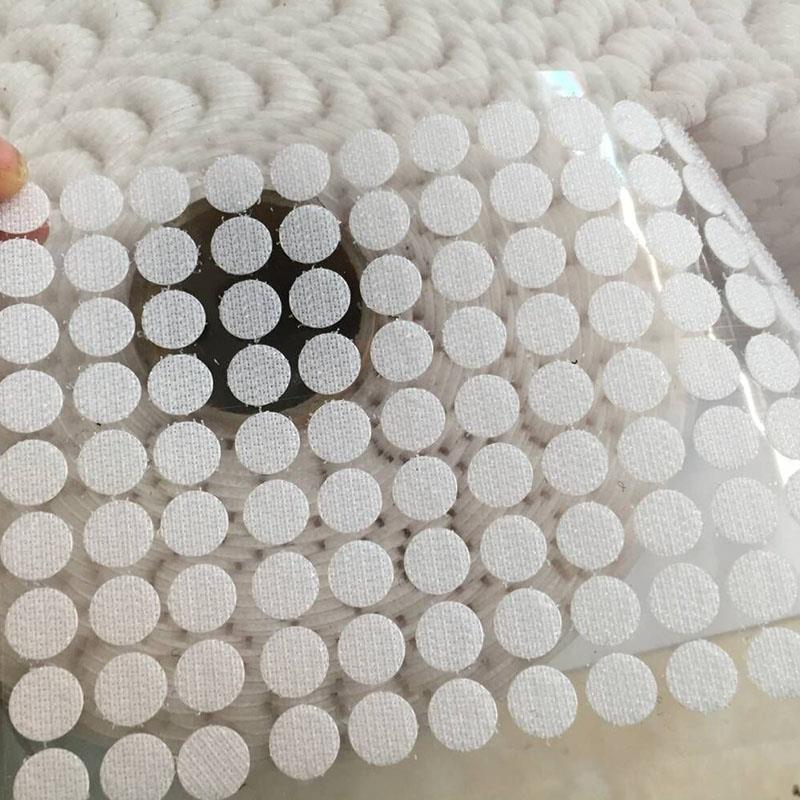 100 cặp nhám gai tròn trắng 1.5cm