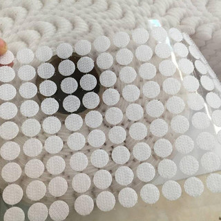 100 cặp nhám gai tròn trắng 1.5cm