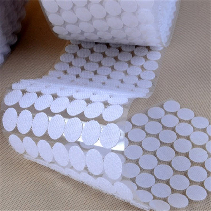 100 cặp nhám gai tròn trắng 1.5cm