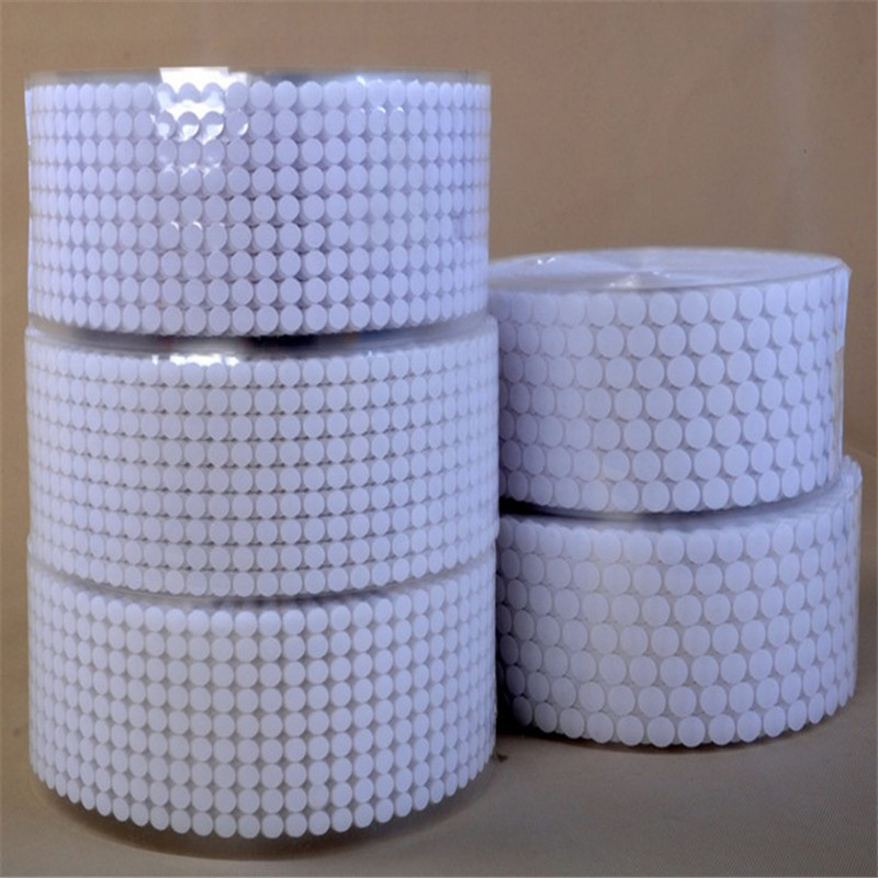 100 cặp nhám gai tròn trắng 1.5cm