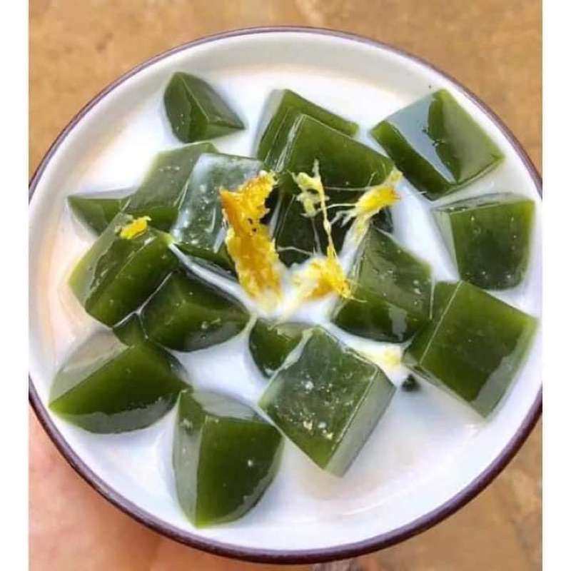 Cây sương sâm  làm thạch sương sâm thanh mát giải nhiệt