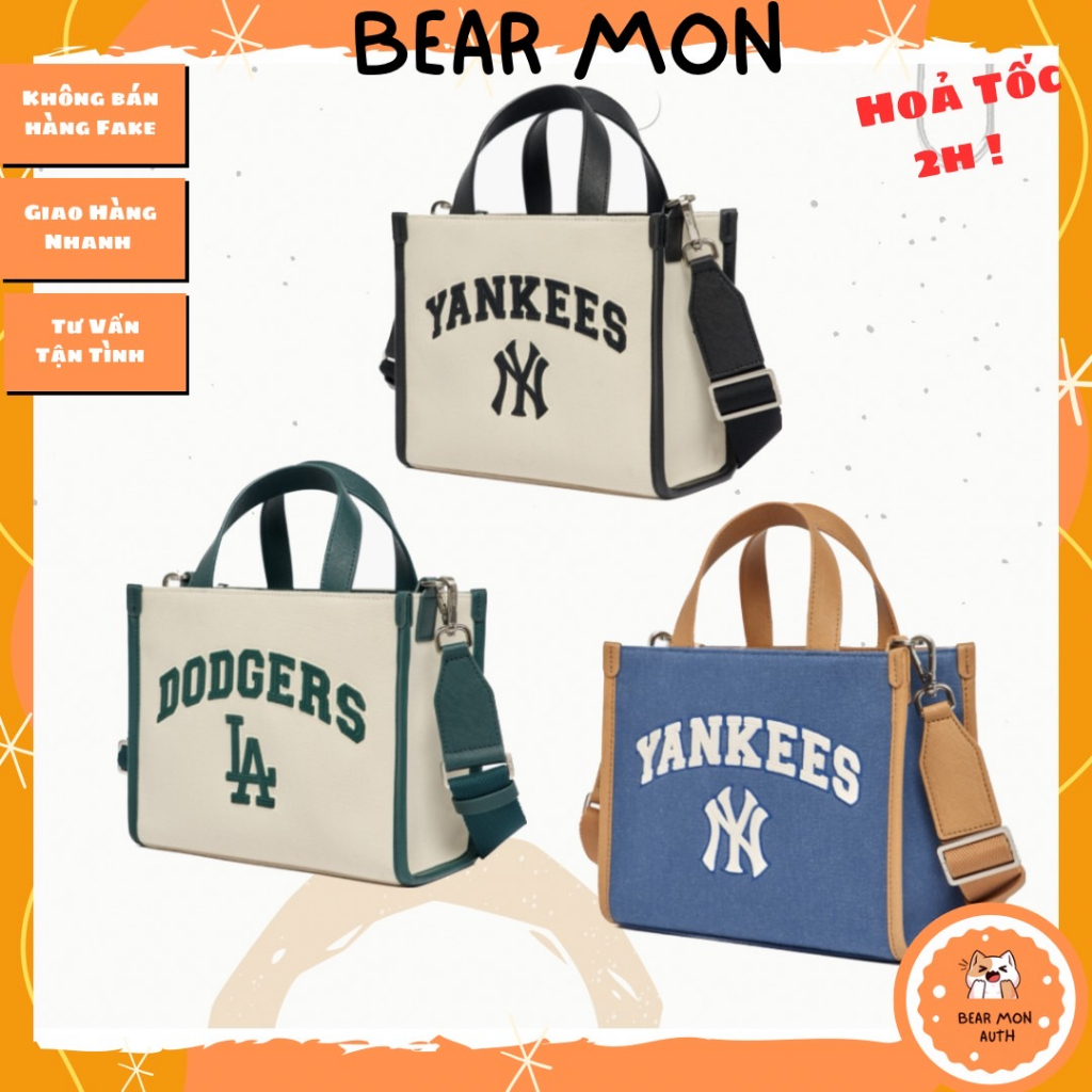Túi Đeo MLB Varsity Basic Canvas Mini Tote New York Yankees 3Aors083N