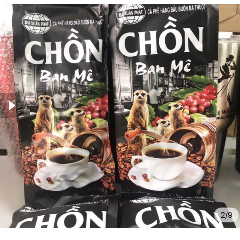 BỊCH 500g BỘT CÀ PHÊ CHỒN BAN MÊ