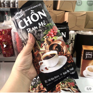 BỊCH 500g BỘT CÀ PHÊ CHỒN BAN MÊ