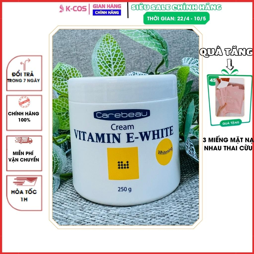{TẶNG MẶT NẠ} Kem dưỡng ẩm trắng da - mờ thâm - phù hợp với nhiều loại da - giúp da mịn màng Vitamin E -White