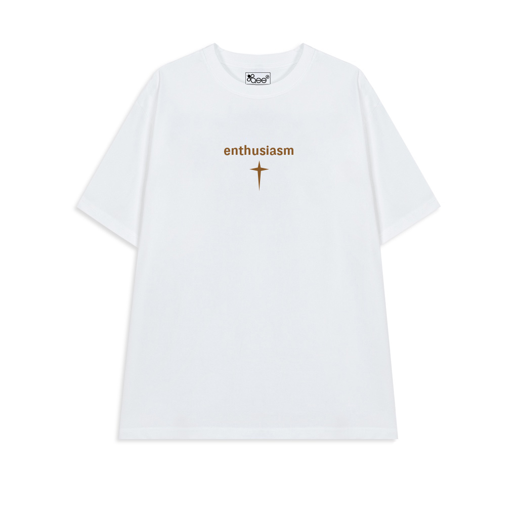 Áo phông unisex Enthusiasm BeeZ áo thun nam nữ form rộng chất cotton AP15
