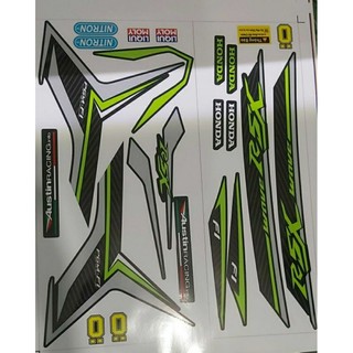 Tem rời dán xe wave rsx 2017