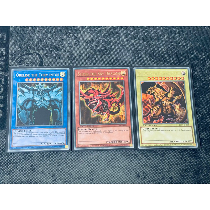Combo 3 Thần Ai Cập Obelisk, Slifer, Ra