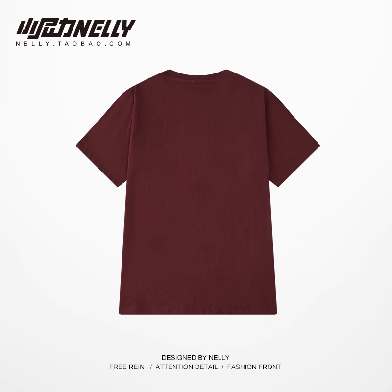 Áo thun Nelly ngắn tay in hình "SOMETHING INSIGHT" áo phông