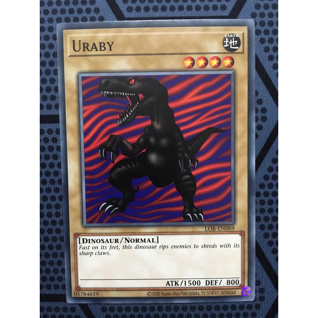 Bài yugioh thời đầu duel monster - Uraby - LOB-EN069 - Common Unlimited (25th Reprint)