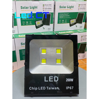 Đèn pha led 200W Thân Nhôm (Trắng, Vàng, Xanh dương, Xanh lá, Đỏ)
