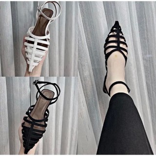 Sandal rọ mũi nhọn quai mốc sang chảnh trưởng thành