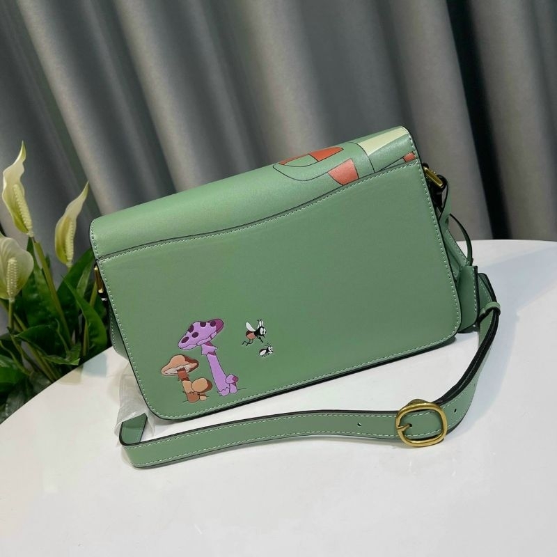 DISNEY x COACH STUDIO MICKEY MOUSE da thật sang chảnh