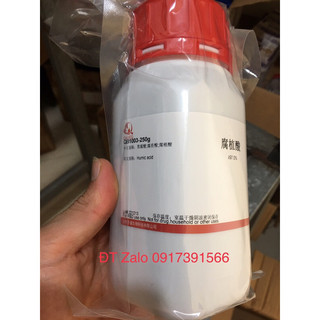 Hoá chất humic acid | c9h9no6 - cas 1415-93-6 chai 250g