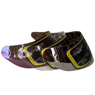 Kính thay thế mũ bảo hiểm royal M179 - Royal M138 - Royal M138B - Royal M168 - Có kính khói , Trắng , Tráng gương , 7màu