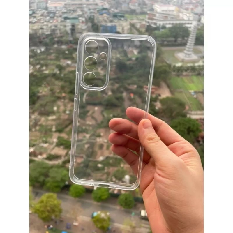 Ốp lưng silicon cho samsung A34 5G/A54 5G trong suốt  hãng gor