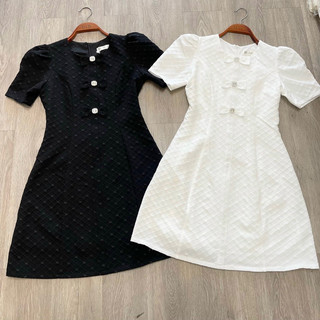 Đầm xoè thiết kế phối nơ