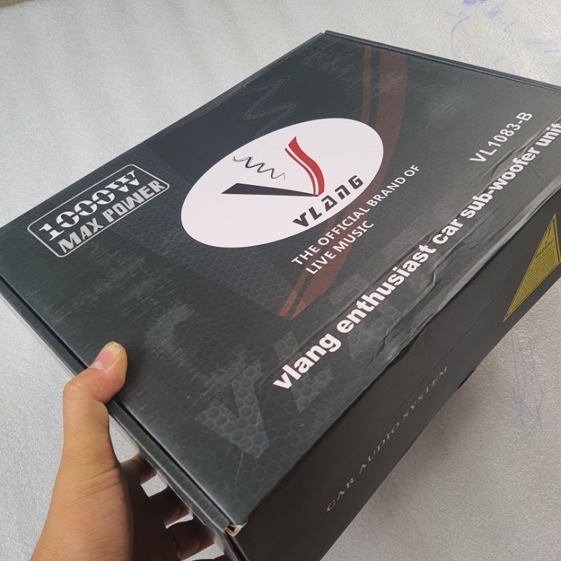 SUB GẦM GHẾ Ô TÔ BASS 25 CM