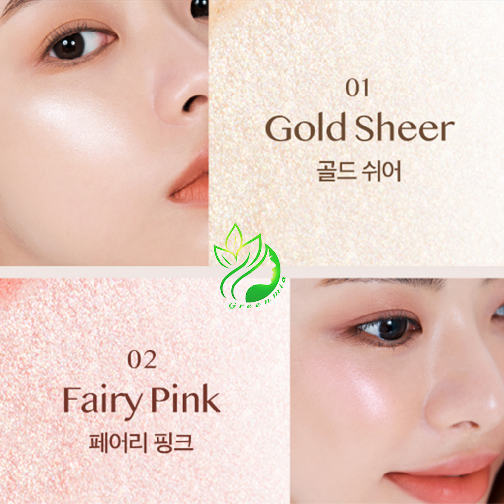 Phấn Nhũ Highlight Bắt Sáng Clio Prism Air Highlighter 7g Siêu Mịn Lên Tone Cực Đẹp