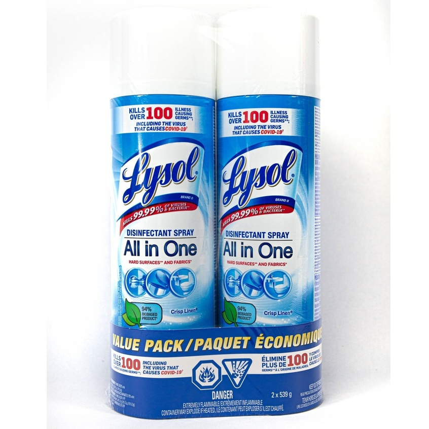 Xịt phòng diệt khuẩn Lysol chai 538g