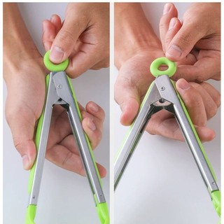 Kẹp silicon gắp thức ăn, bánh