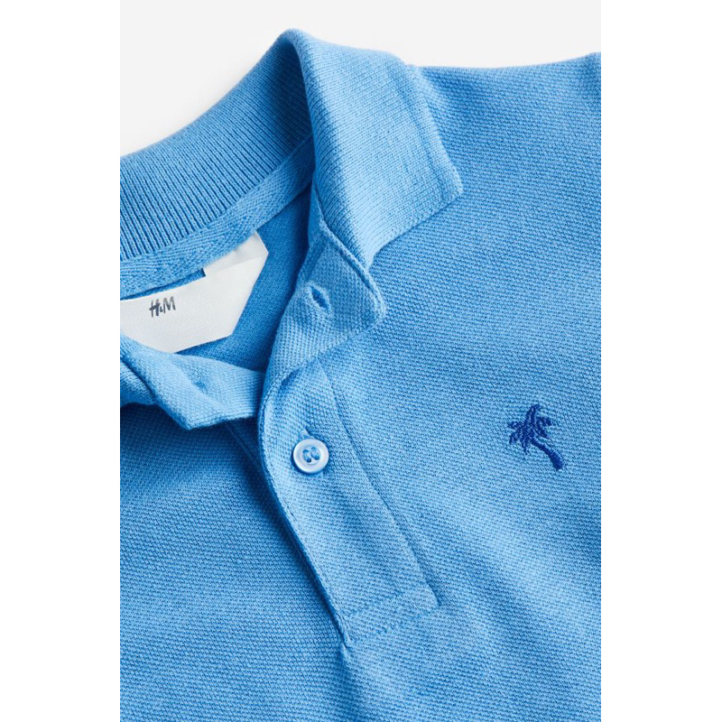 Áo polo bé lớn HM auth size 18m-14y