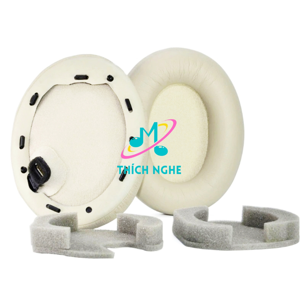 Đệm mút Earpad thay tai nghe Sony WH-1000XM4 WH 1000XM4 - Thích Nghe Nhạc