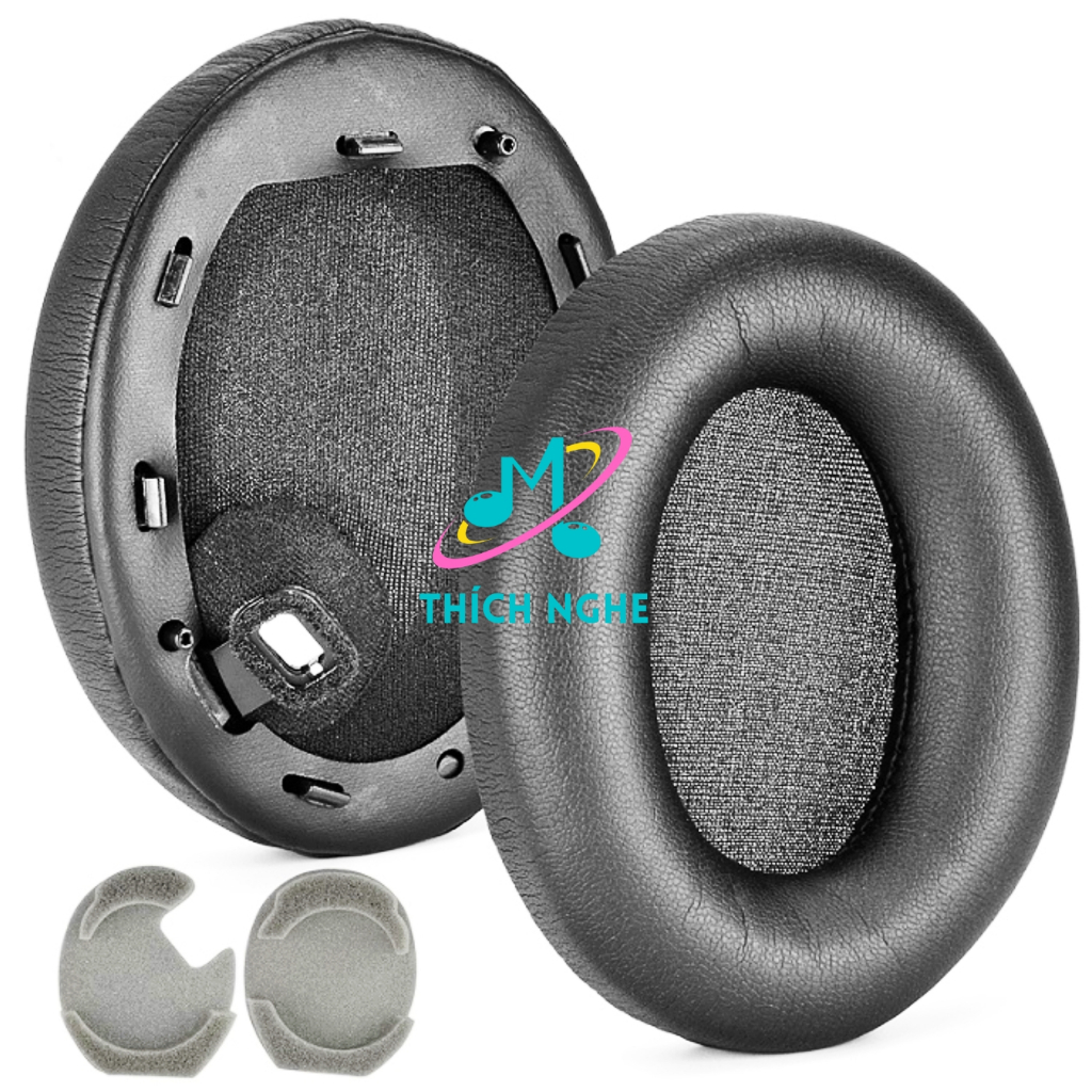 Đệm mút Earpad thay tai nghe Sony WH-1000XM4 WH 1000XM4 - Thích Nghe Nhạc