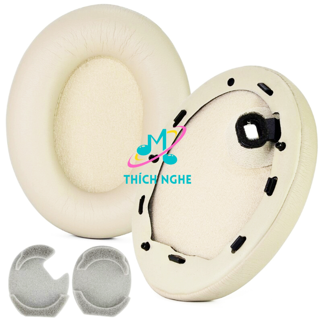 Đệm mút Earpad thay tai nghe Sony WH-1000XM4 WH 1000XM4 - Thích Nghe Nhạc