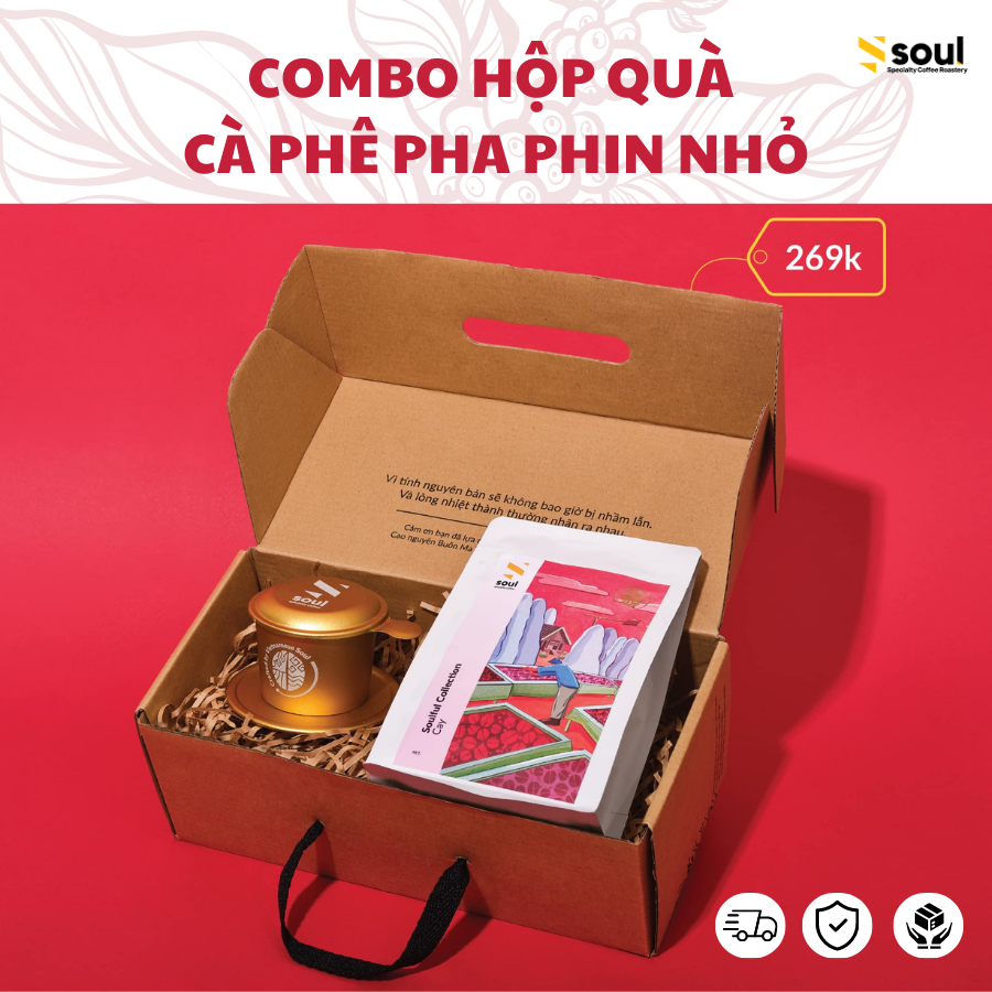 HỘP QUÀ COMBO | CÀ PHÊ PHA PHIN NHỎ (2 MÓN) - SPECIAL RELEASE 11/2022