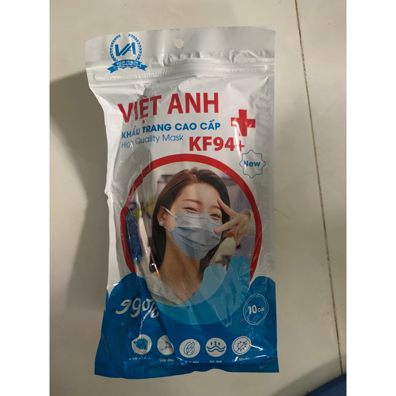 Set 10 khẩu trang KF94