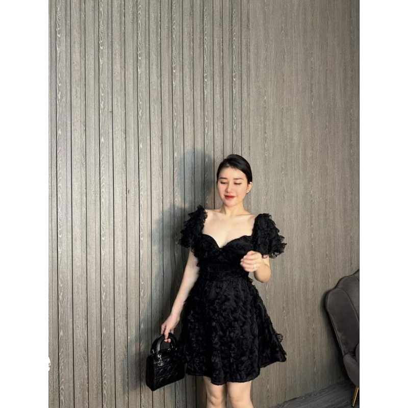 🌸Váy xòe ren tay bồng sang chảnh 🌸