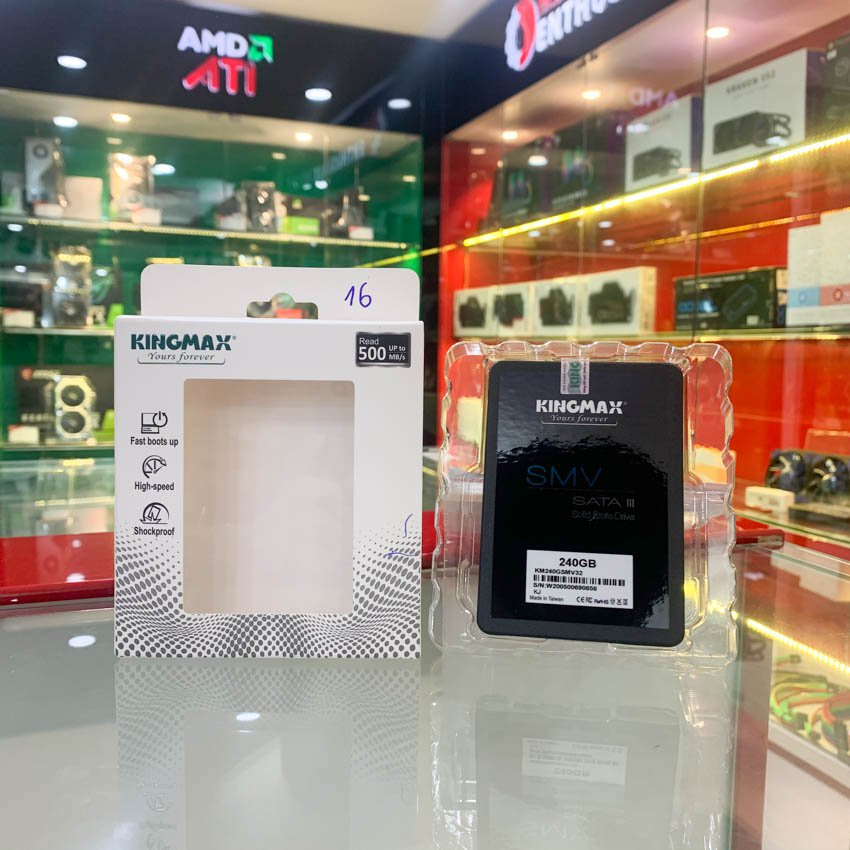 Ổ cứng SSD 120GB 240GB 480GB KINGMAX SMV32/SMQ32 Chính hãng Viễn Sơn Bảo hành 3 năm