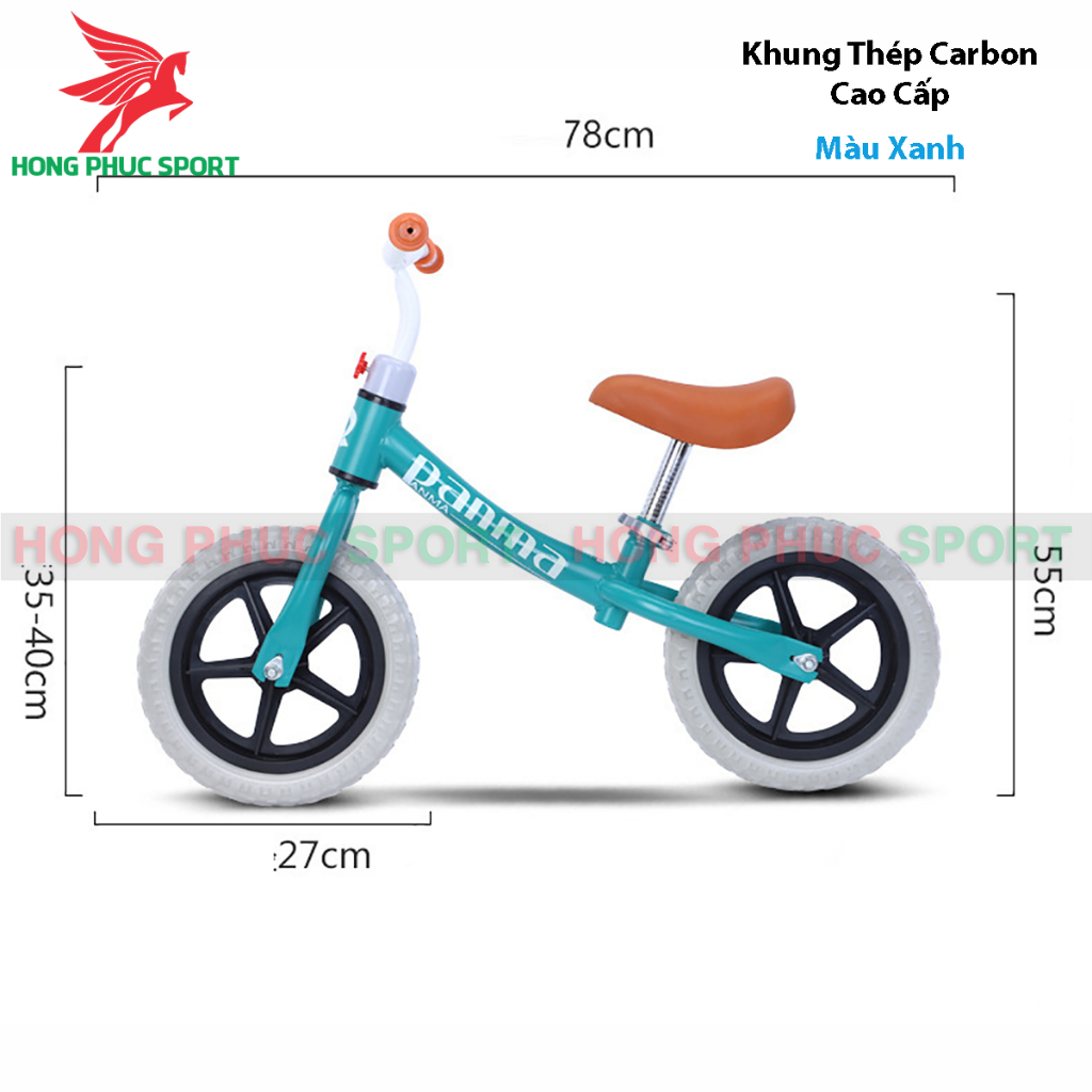 XE CHÒI CHÂN CHO BÉ GIỮ THĂNG BẰNG VÀ VẬN ĐỘNG, KHUNG THÉP, LỐP CAO SU ĐẶC