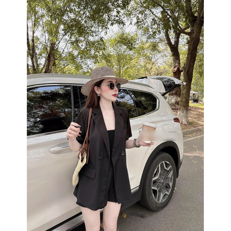 Bộ áo vét chân váy