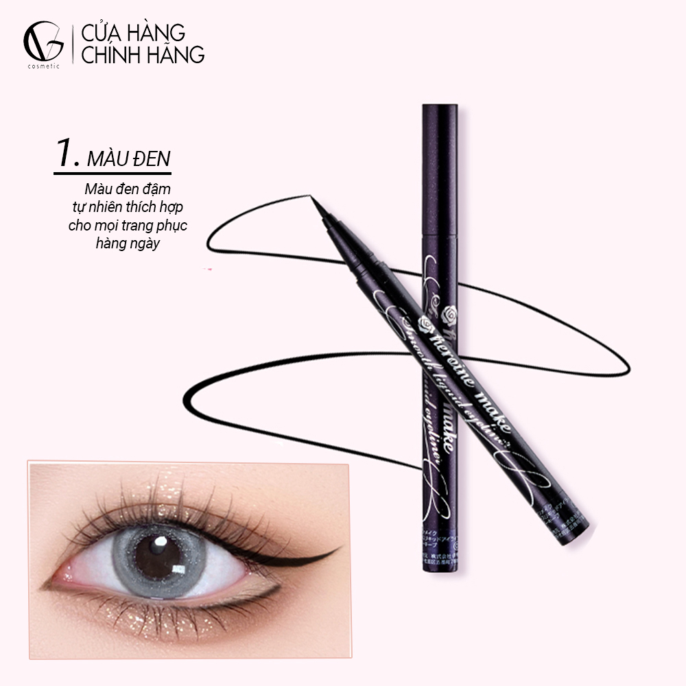 Bút Kẻ Mắt KISSME Dạng Nước Lâu Trôi Không Lem Chống Nước Dung Tích 0,4ml