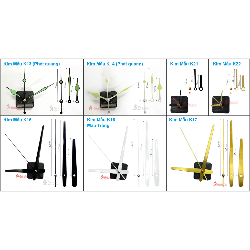 Máy đồng hồ treo tường  M2