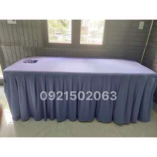Ga giường spa/drap giường màu xám