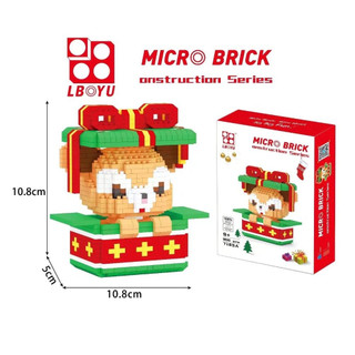 Lắp ráp lego mô hình noel pro cỡ vừa