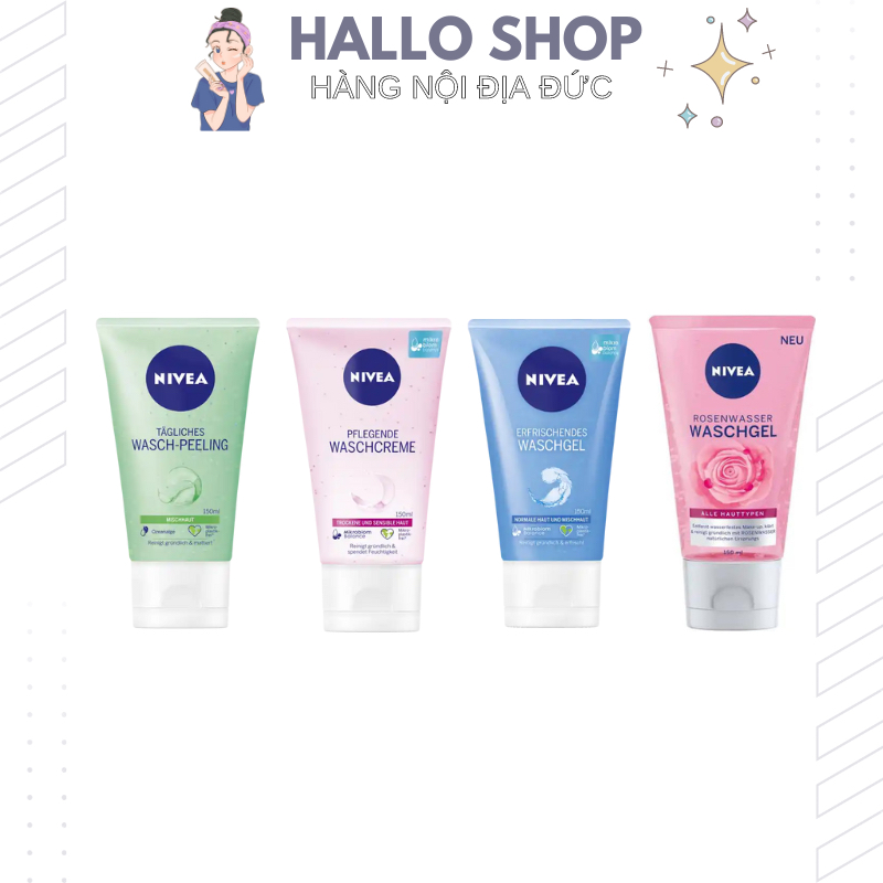 Sữa rửa mặt NIVEA của Đức 150ml
