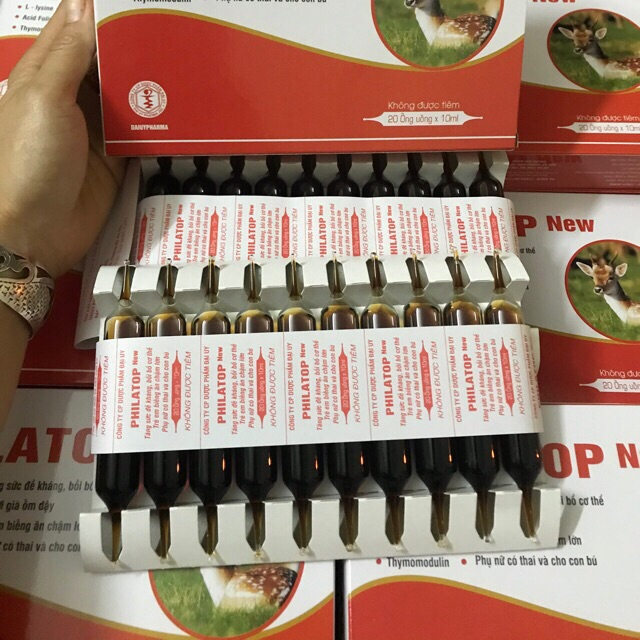 Philatop New bổ sung vitamin tăng sức đề kháng