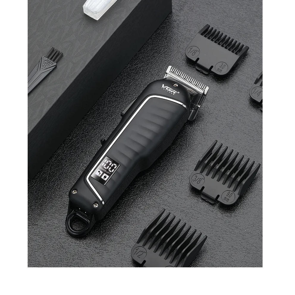 Tông Đơ Điện VGR LCD V-683 Chuyên Dụng Cho Nam Professional Hair Clipper