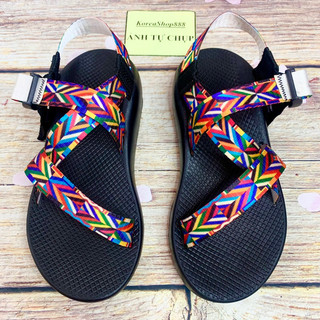 Dép sandal chaco đế thơm quai lụa cao cấp mã d62