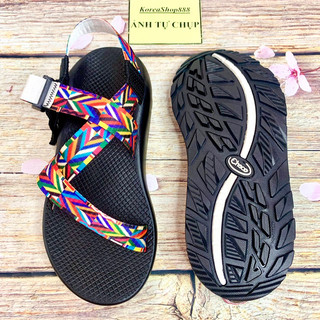 Dép Sandal Chaco Đế Thơm Quai Lụa Cao Cấp Mã D62