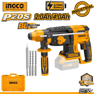 MÁY KHOAN ĐỤC BÊ TÔNG 20V INGCO CRHLI2201 CRHLI202287 ( KHÔNG KÈM PIN VÀ SẠC )