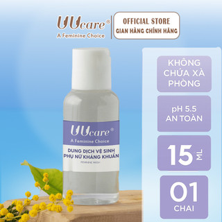 Dung dịch vệ sinh kháng khuẩn UUcare Singapore 15ml (Chai mini dùng thử)